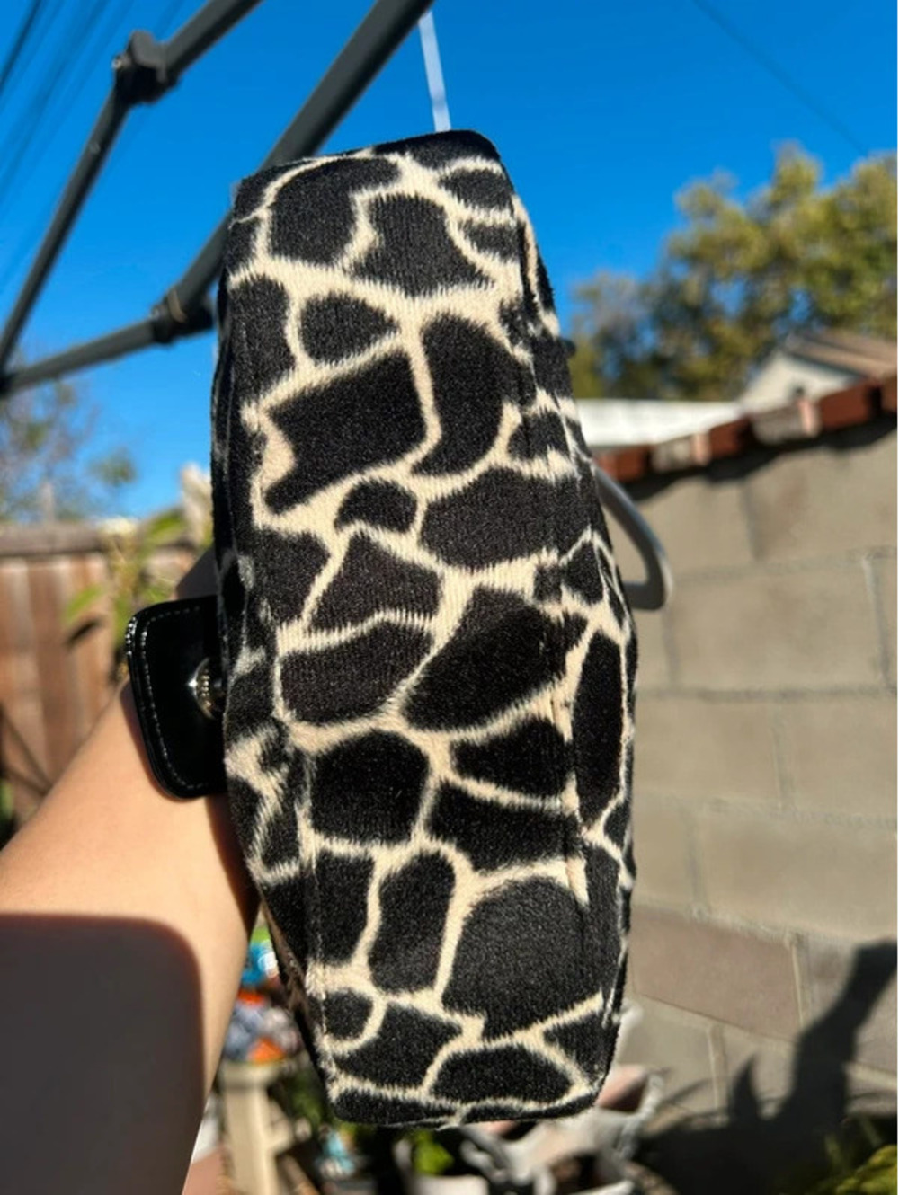 Y2K giraffe print purse - Picture 4 of 7